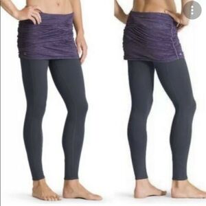 Athleta skirt leggings size small gym activewear